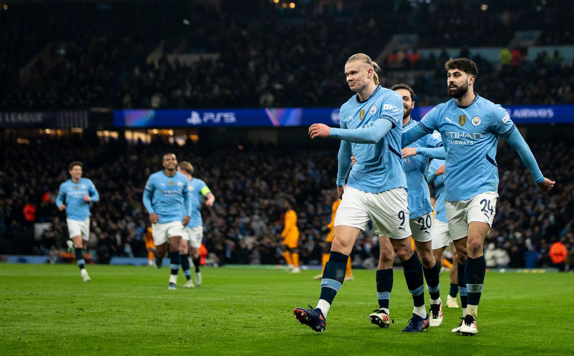 曼城横扫对手，淘汰赛形势一片大好的简单介绍