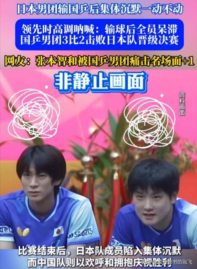 包含中国队翻盘波兰队，张本智和扛起全队的词条